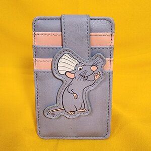 Disney Buckle Down Ratatouille Chef Remy Grey Cardholder Wallet NEW